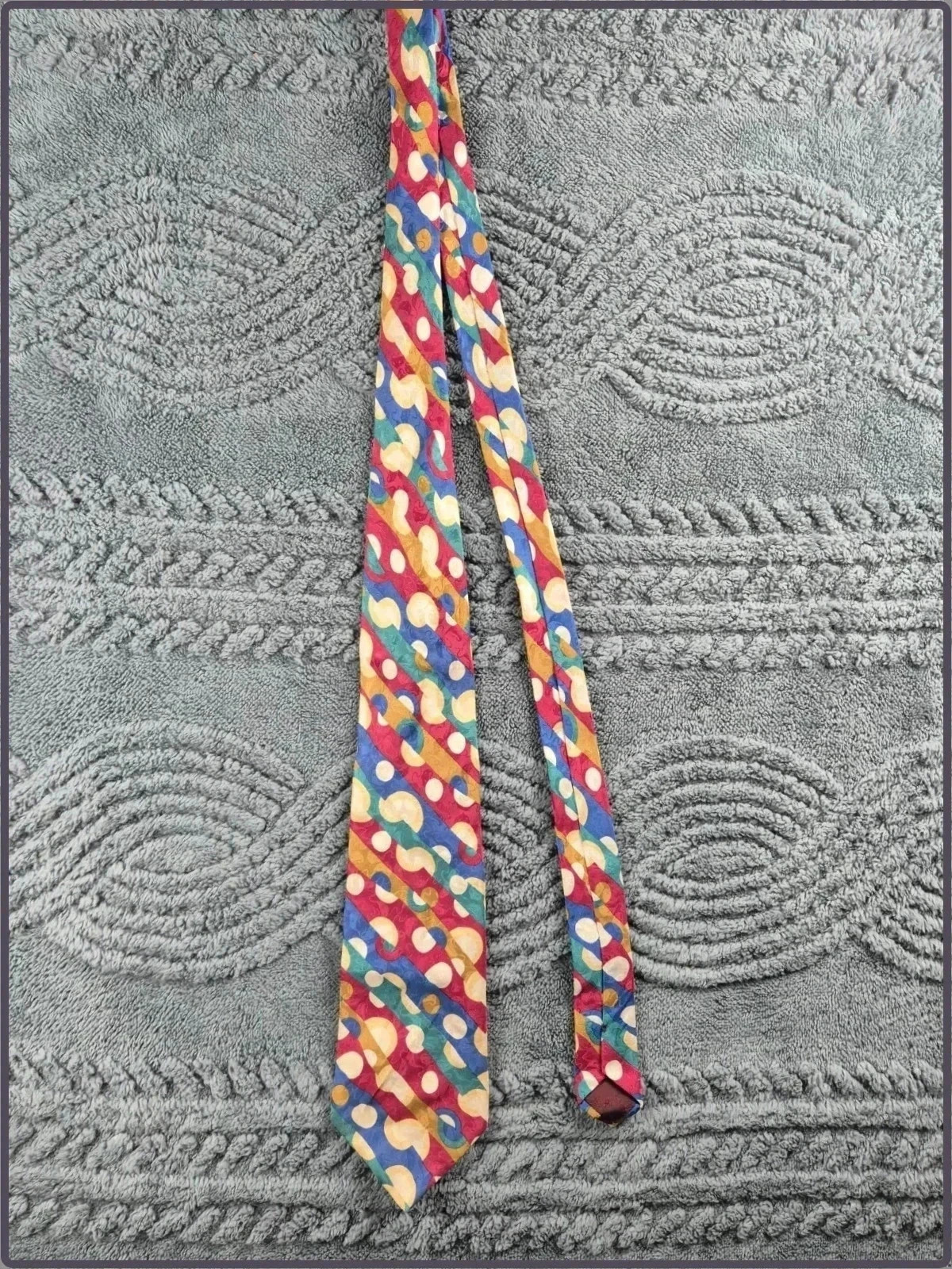 Cravate Carnaval de Venise – Soie – Multicolore