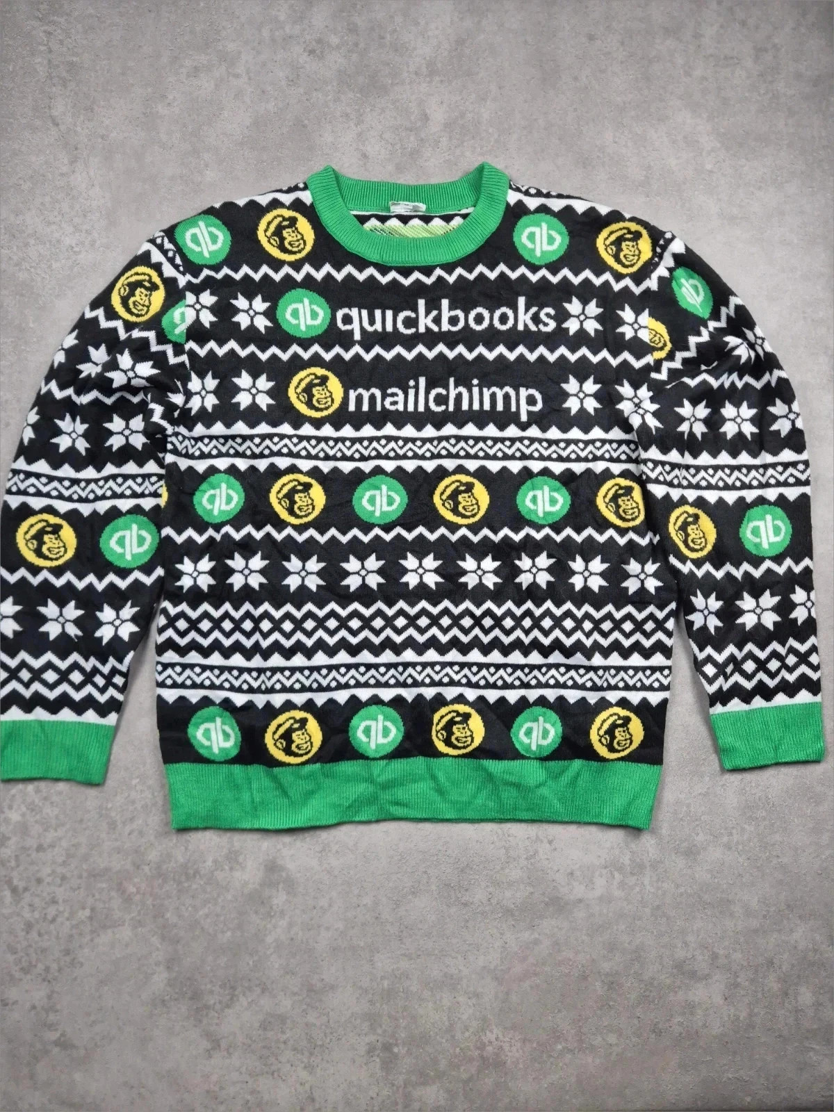 Pull de noel Vintage Noir taille M