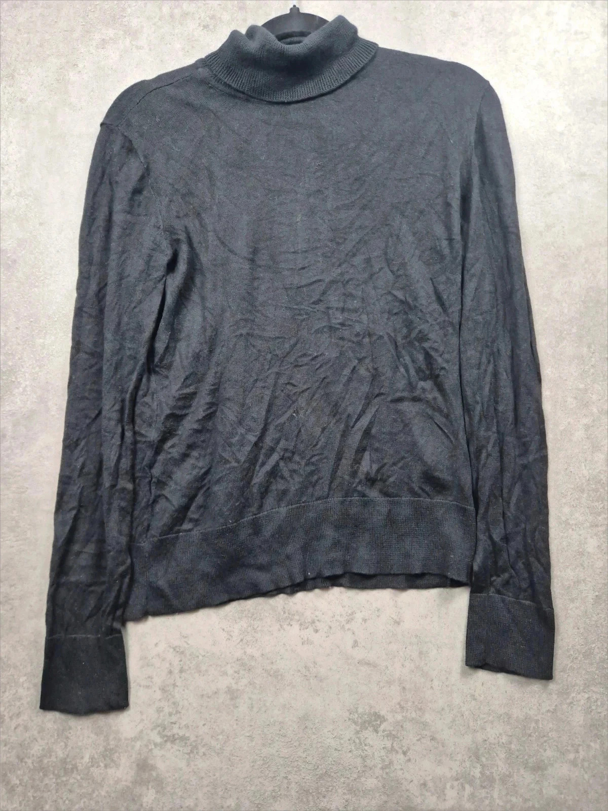 Pull col roulé Chaps Noir Taille M