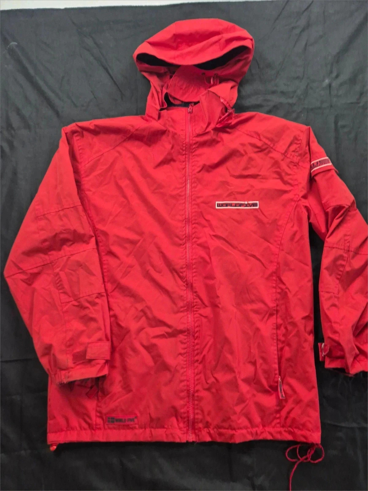 Veste coupe vent Word five Rouge Taille S