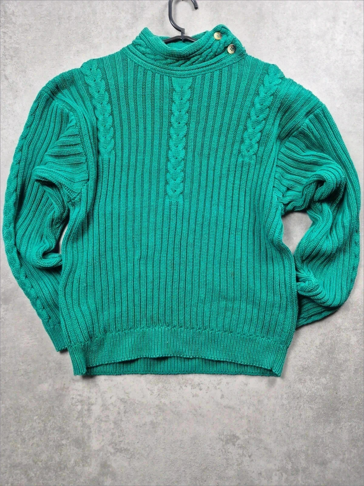 Pull col roulé Nautica Vert Taille M