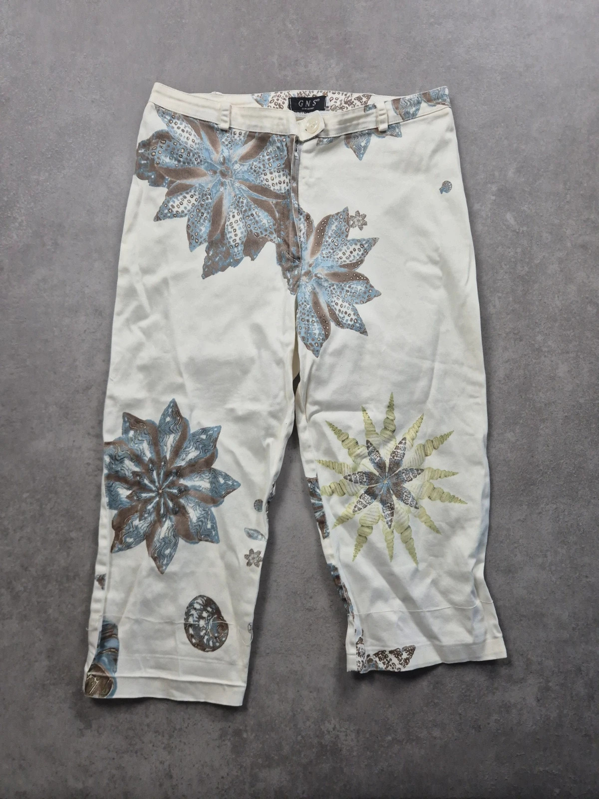Pantacourt Gns Blanc Taille 34