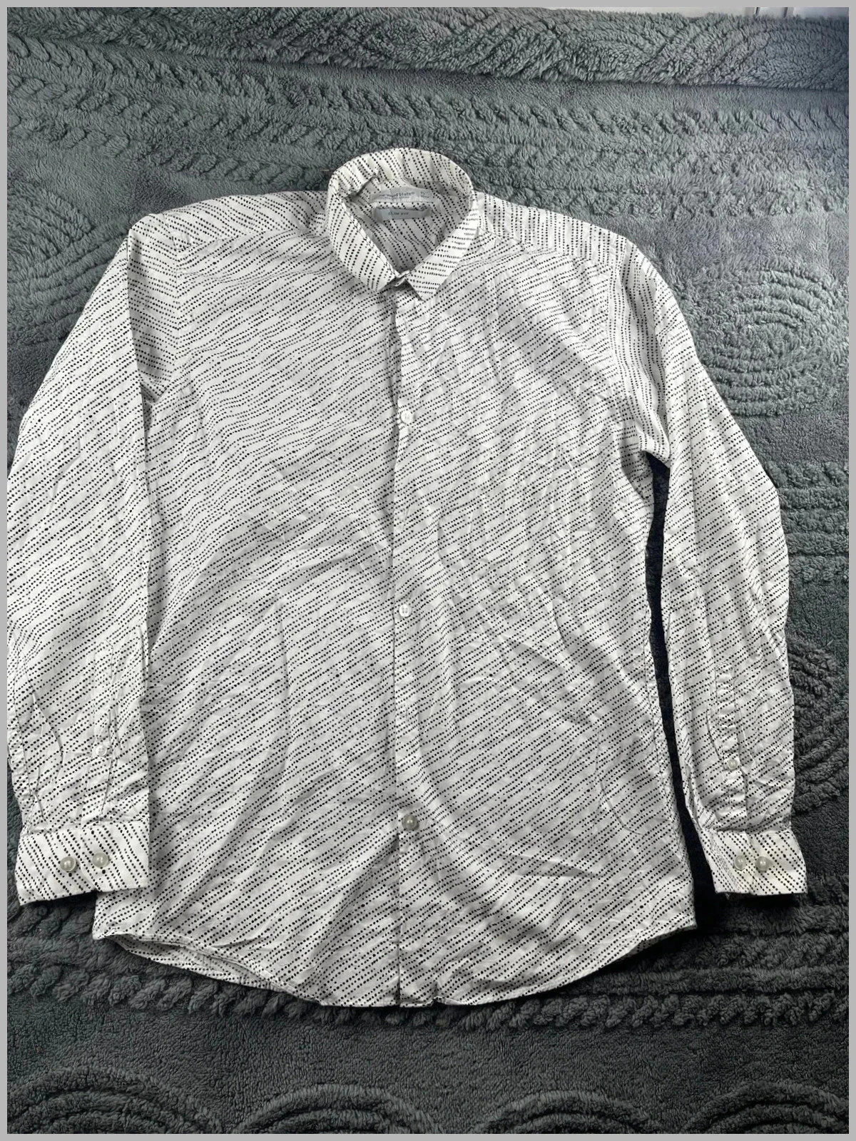 Chemise Noire et Blanche Cedar Wood State – Taille S