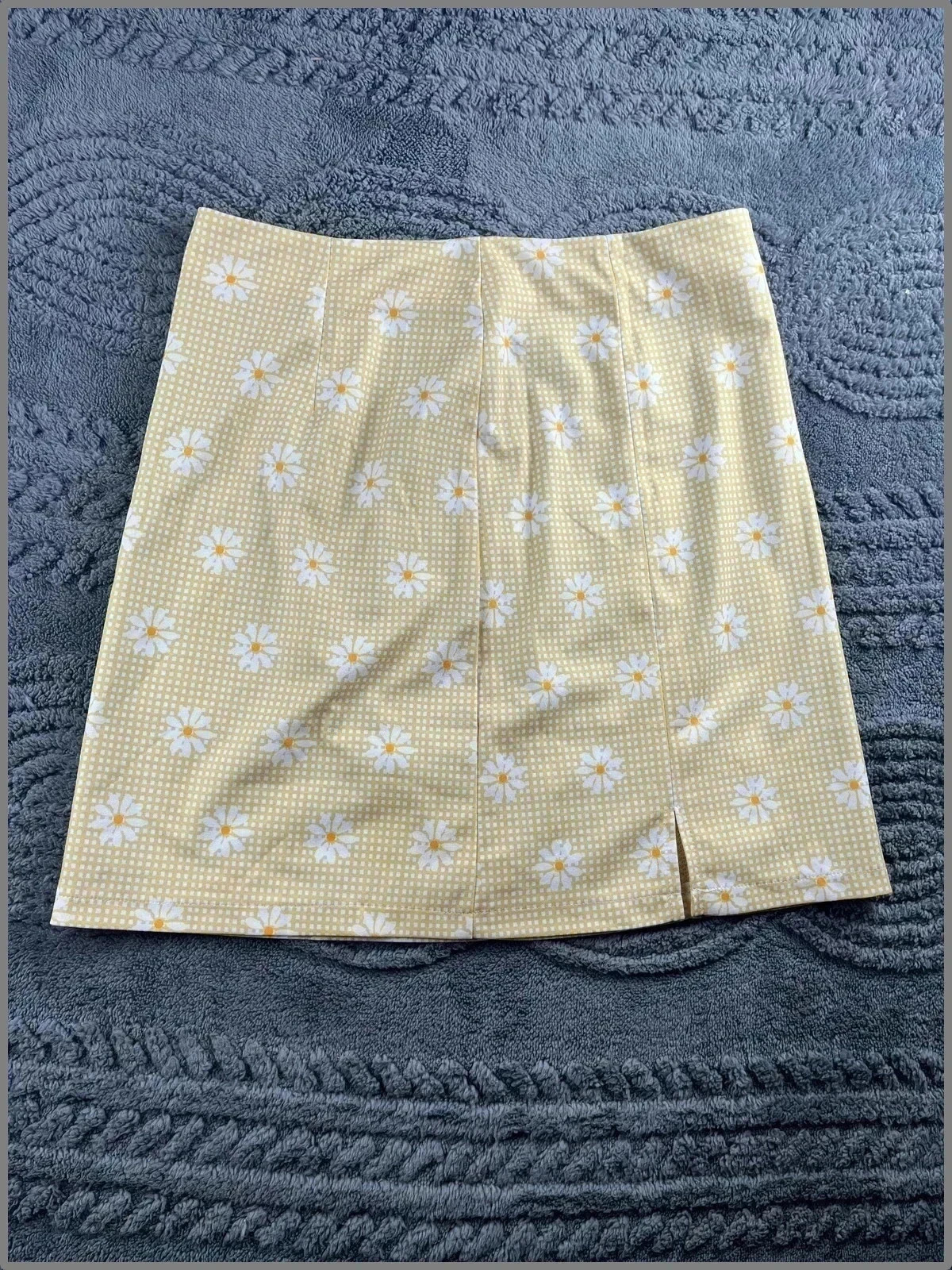 Jupe à Fleurs Jaune Shein – Taille M