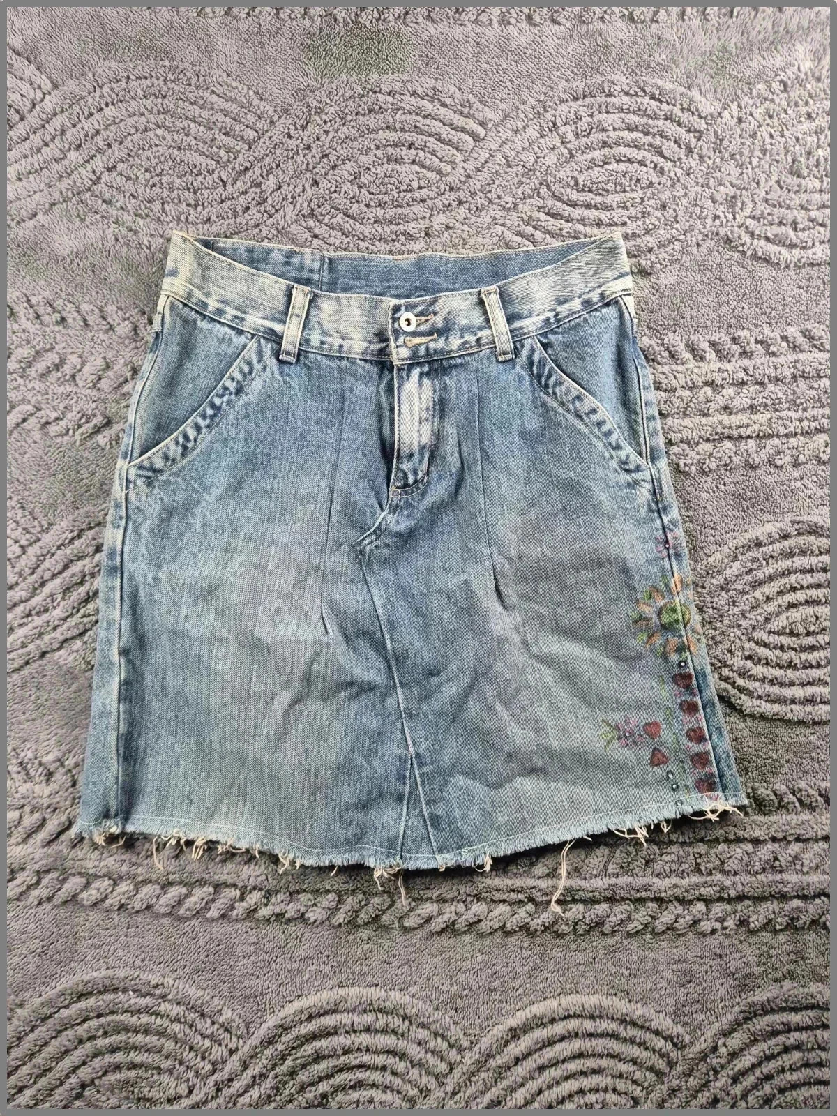 Jupe en Jean Rework – Taille 36