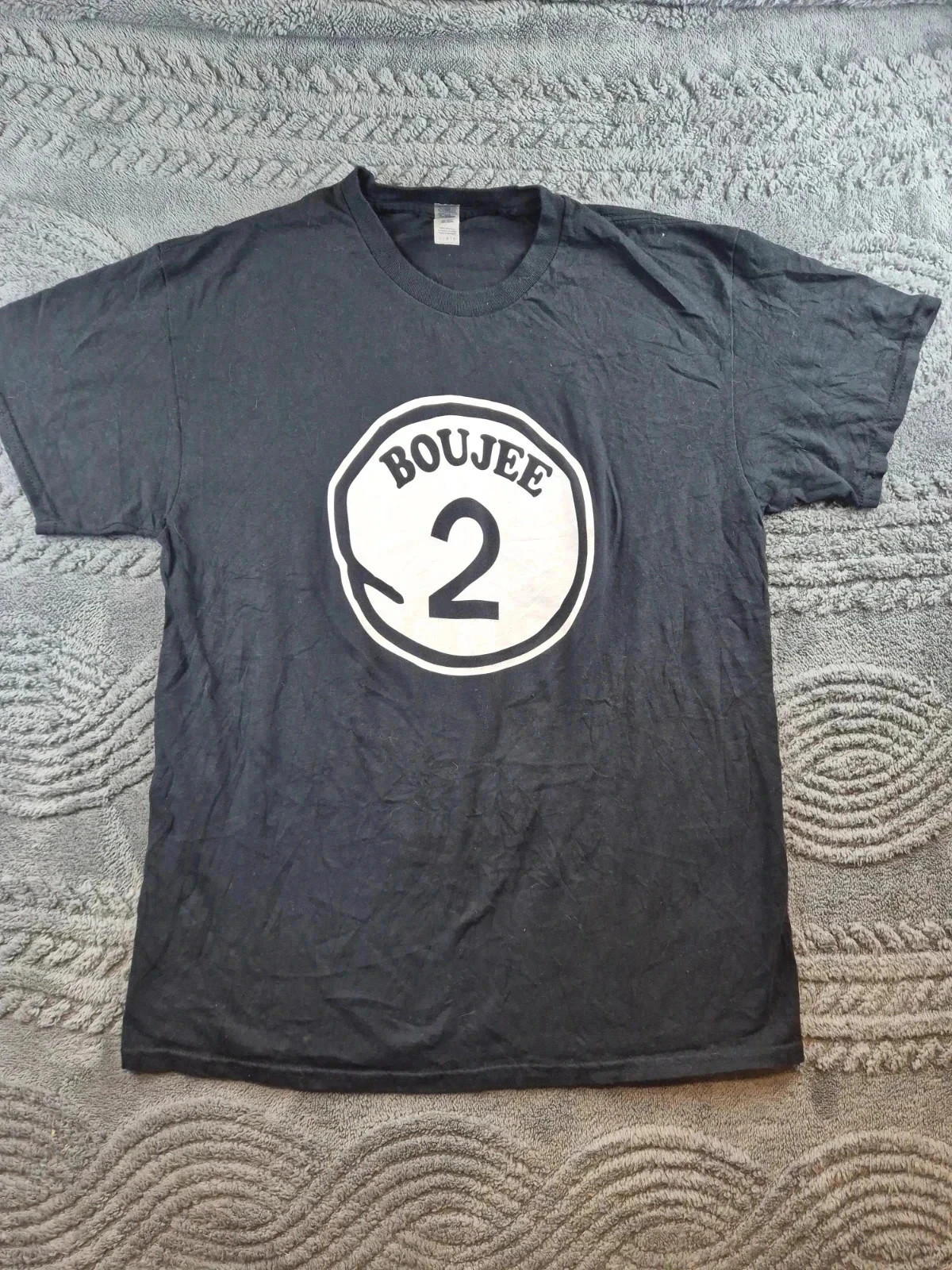 Tee-shirt Gildan – noir "Boujee 2" L