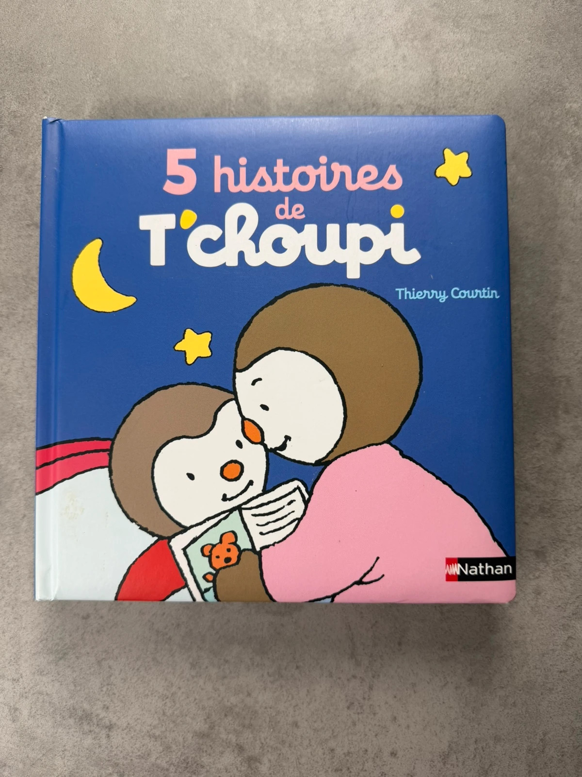 Livre 5 histoires de T'choupi Nathan Thierry Courtin
