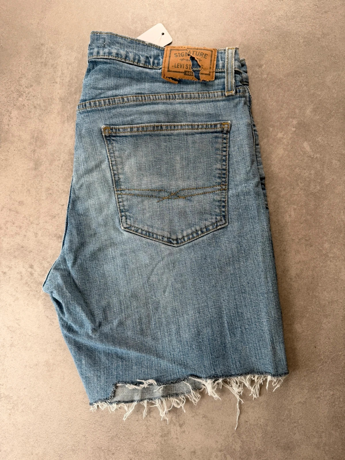 Short en jean Levi's Signature retaillé bleu 46 SLEV039