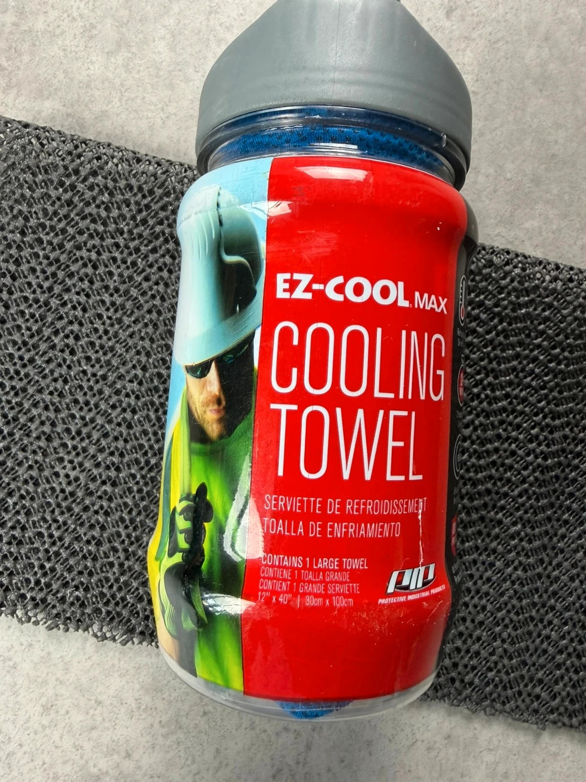Serviette rafraîchissante EZ-Cool Max PIP bleue neuve