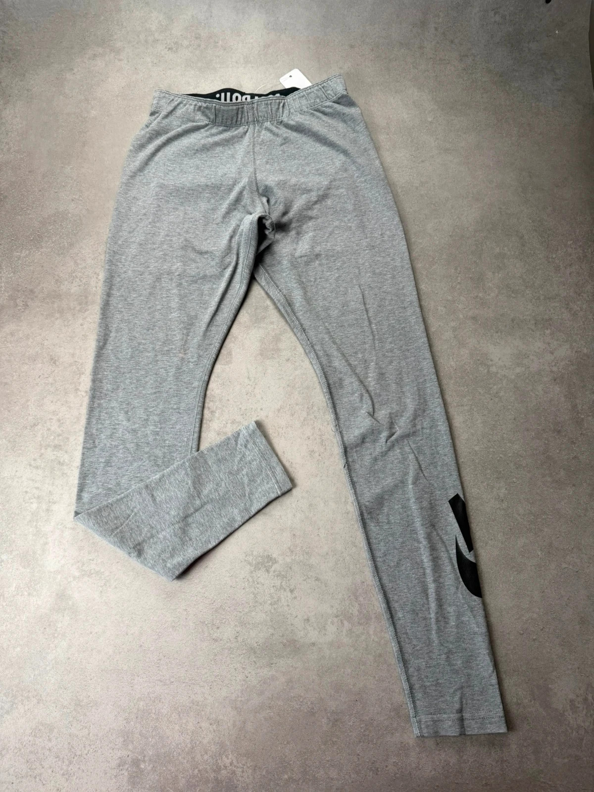 Legging Nike gris logo noir S NIK1133