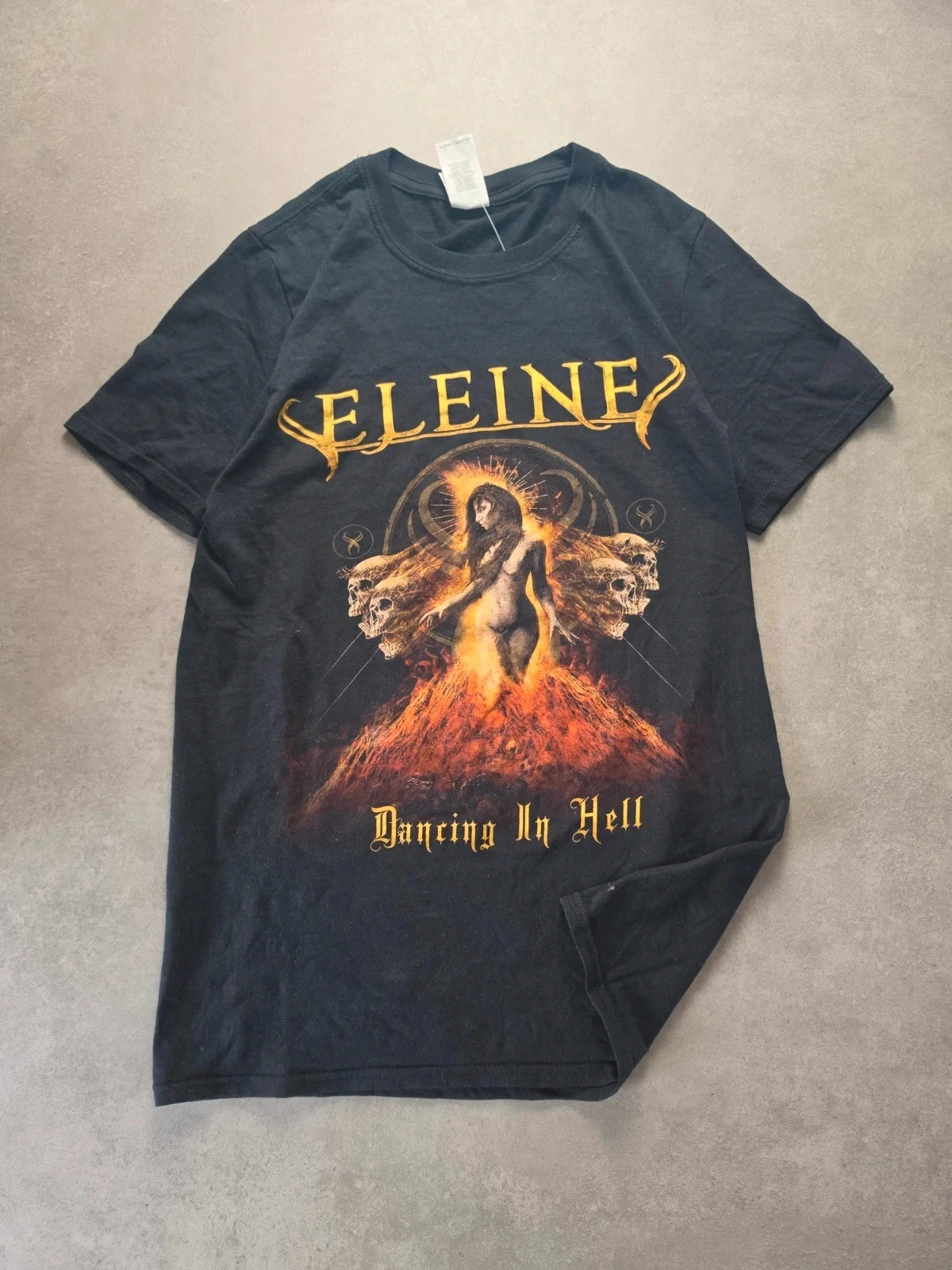T-shirt Eleine Dancing In Hell noir S ELE166