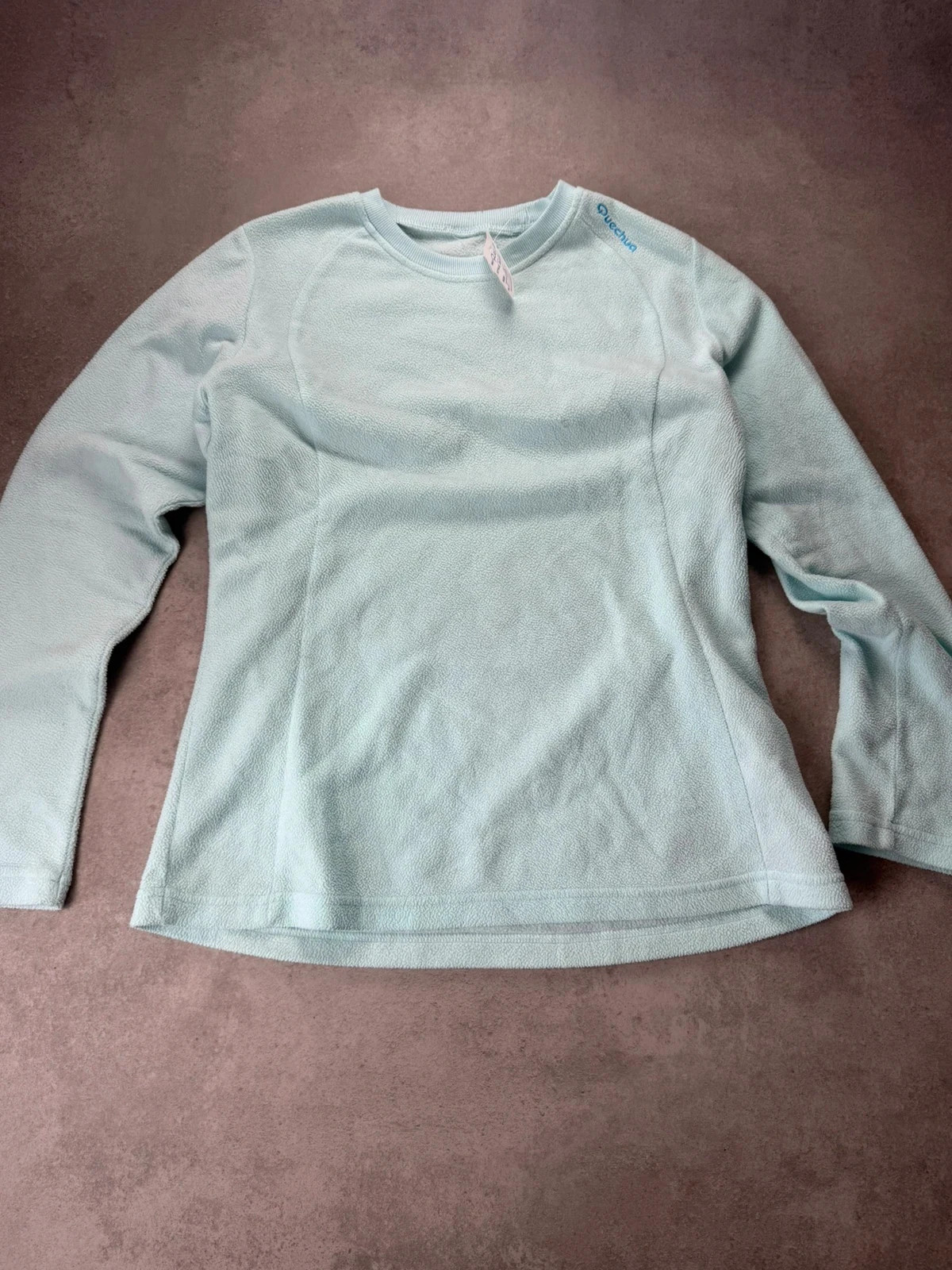 Polaire Quechua vert menthe manches longues M QUE070