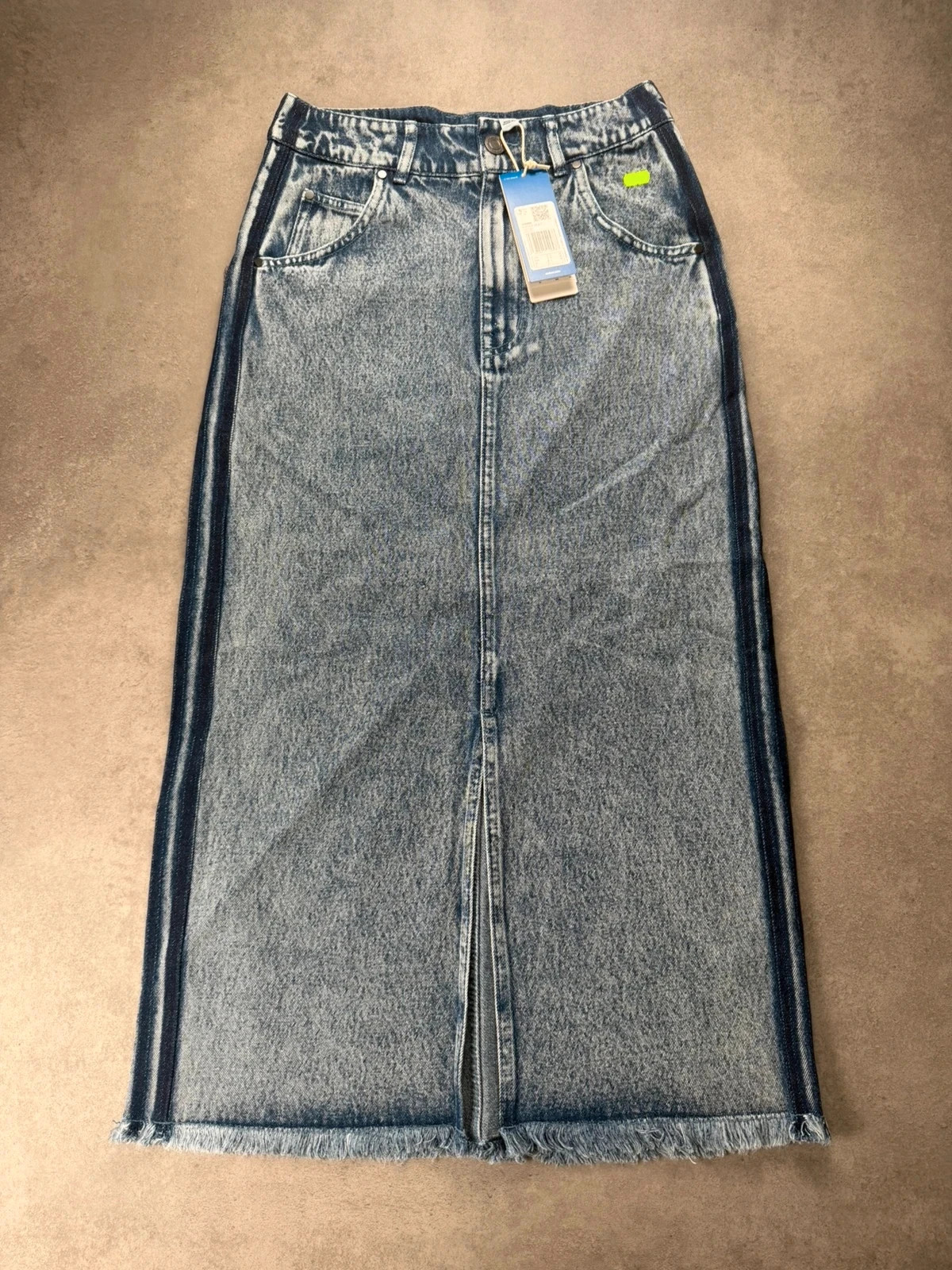 Jupe longue jean adidas x Ksenia Schnaider bleu 34