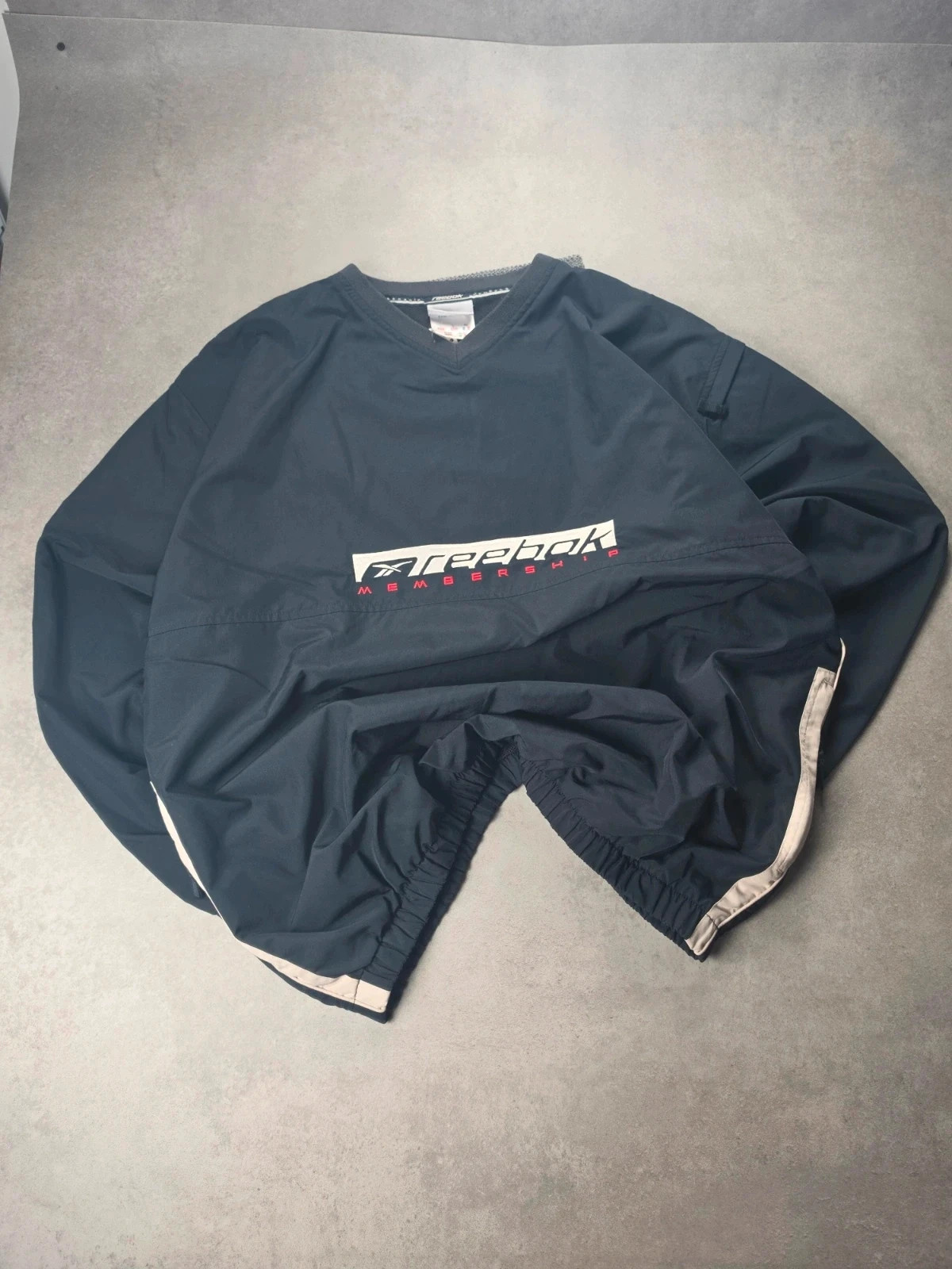 Pull Reebok Membership vintage 90s noir XL REEB046