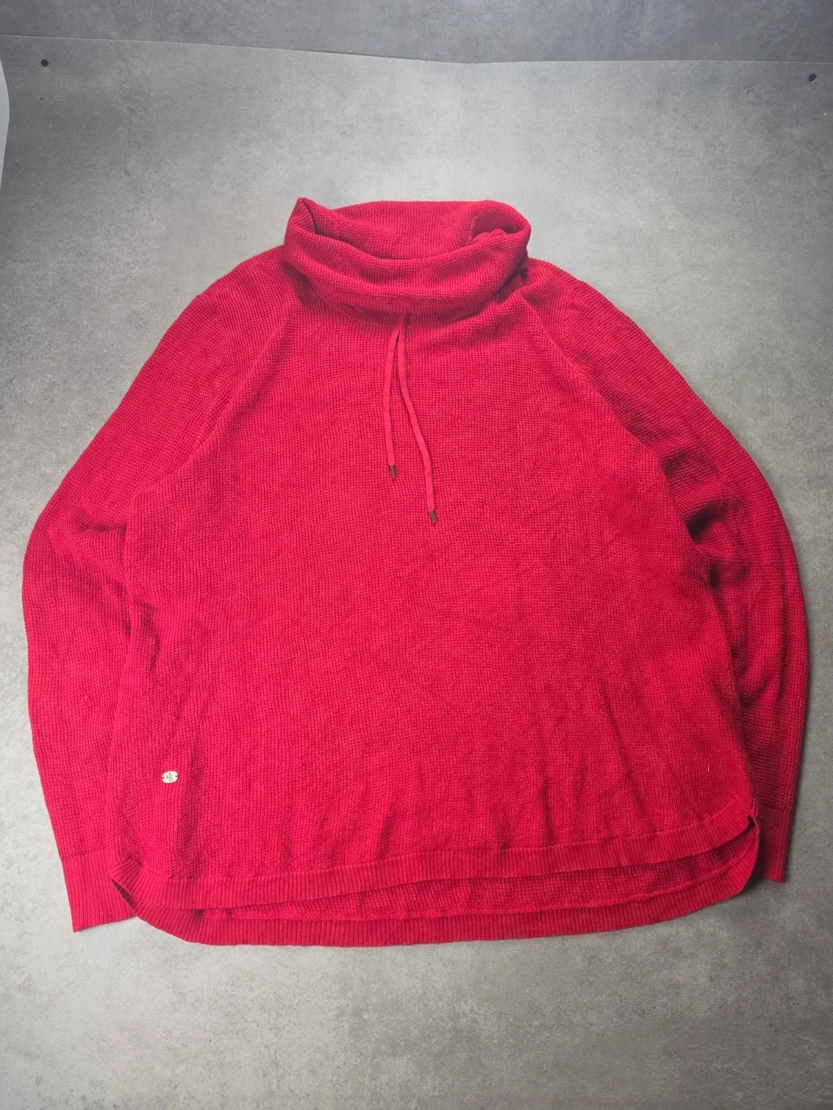 Pull Lauren Ralph Lauren col montant rouge XXL LRL001