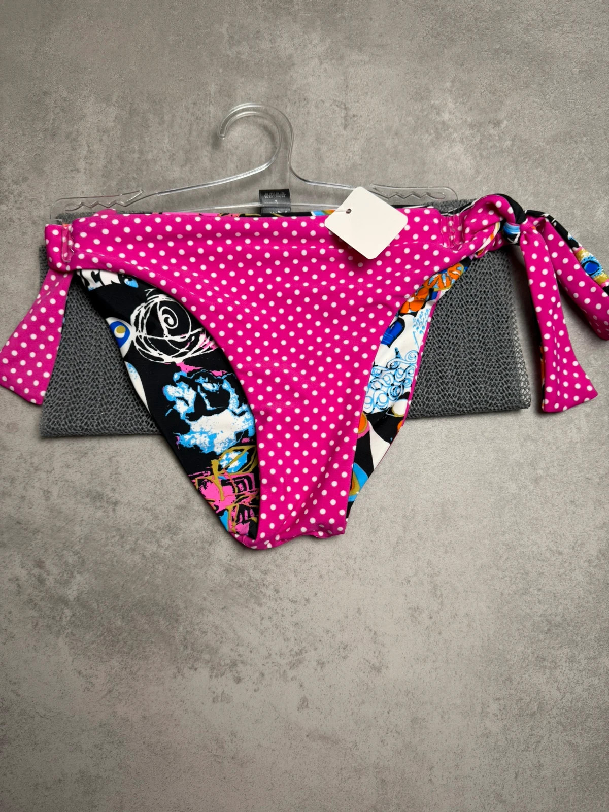 Culotte maillot de bain Rae Noir, Rose taille L 2