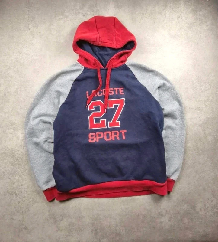 Hoodie Lacoste Rouge taille M